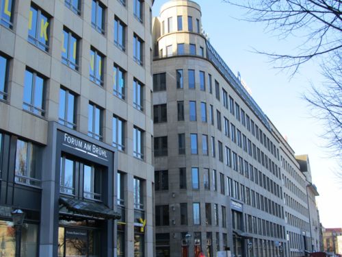Bürogebäude "Forum am Brühl" in Leipzig