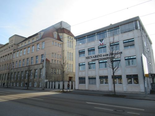 Gebäude Menarini vomn Heyden GmbH in Dresden