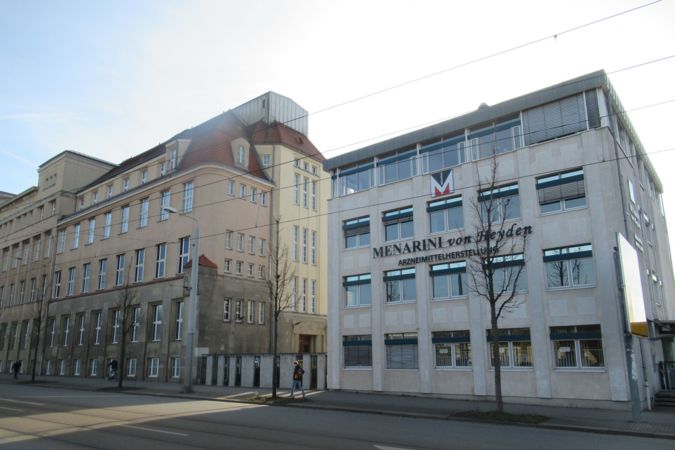 Gebäude Menarini vomn Heyden GmbH in Dresden