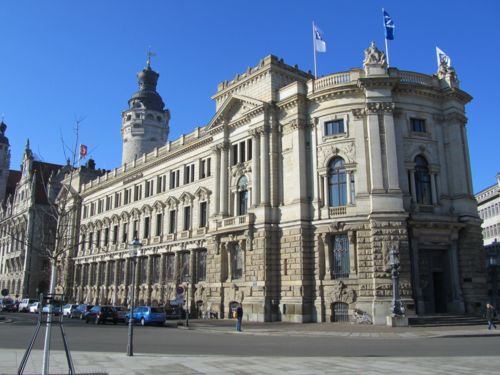 Deutsche Bank AG Leipzig, Altbau und Neubau